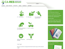 Tablet Screenshot of ca-res.eu